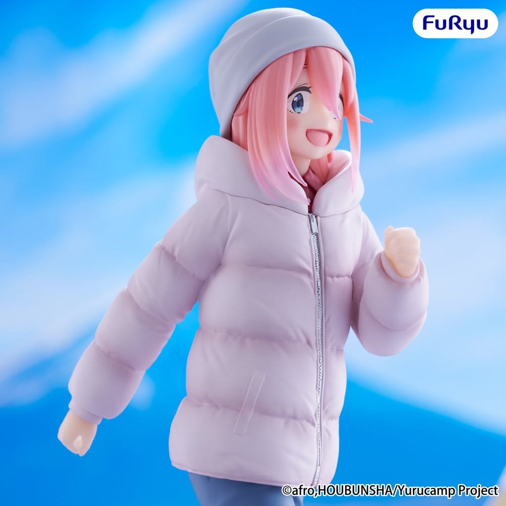SU ORDINAZIONE Laid-back Camp Season 3 Trio-Try-iT PVC Statue Nadeshiko Kagamihara 20 cm