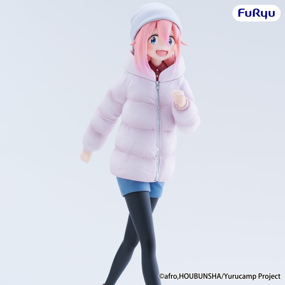 SU ORDINAZIONE Laid-back Camp Season 3 Trio-Try-iT PVC Statue Nadeshiko Kagamihara 20 cm