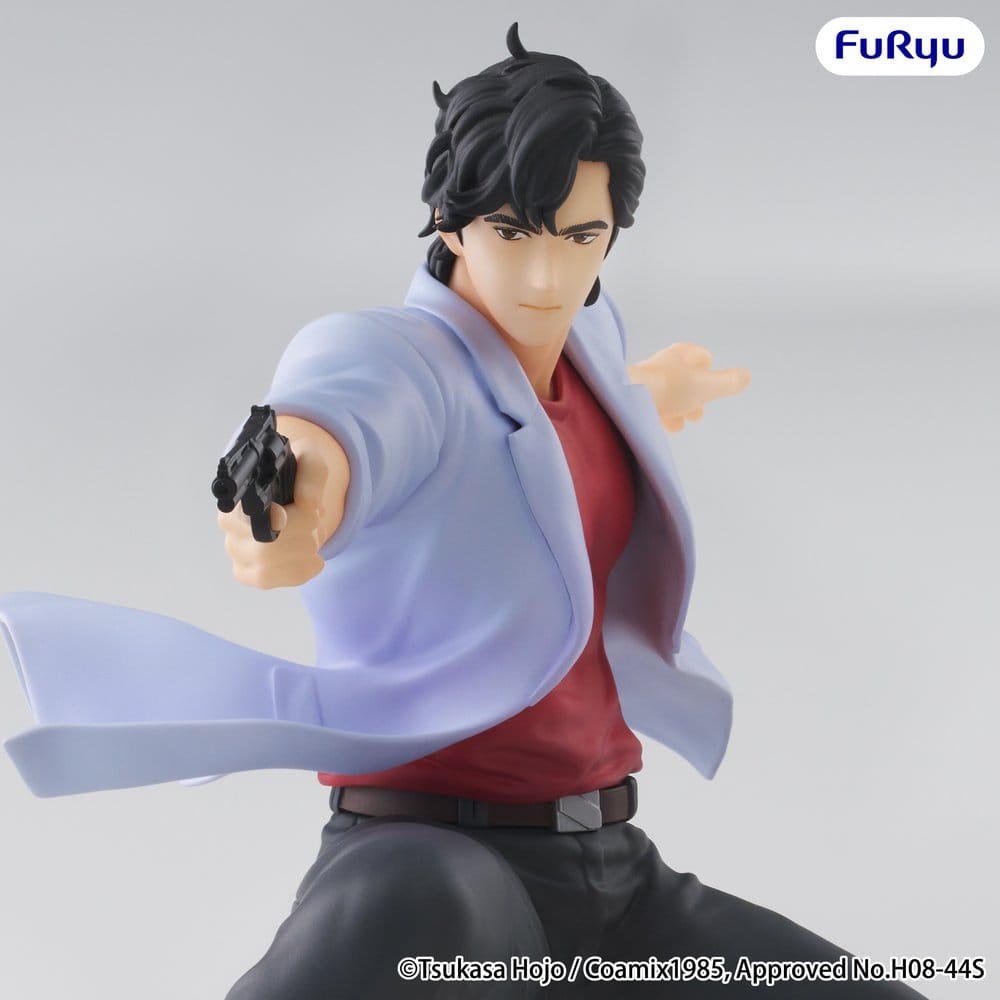 SU ORDINAZIONE City Hunter Noodle Stopper PVC Statue Ryo Saeba 19 cm