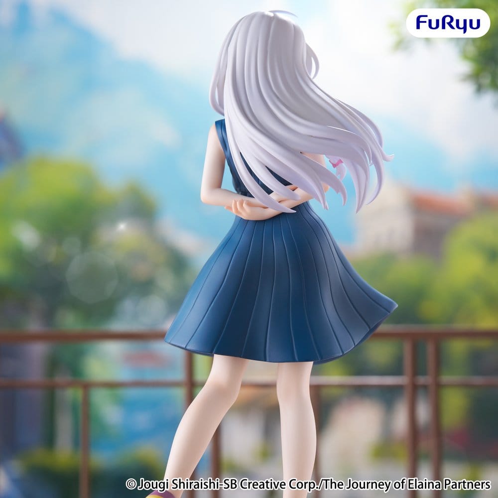 SU ORDINAZIONE Wandering Witch: The Journey of Elaina Trio-Try-iT PVC Statue Elaina One Piece Dress Ver. 20 cm