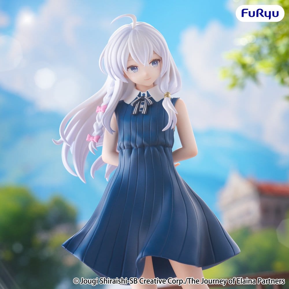 SU ORDINAZIONE Wandering Witch: The Journey of Elaina Trio-Try-iT PVC Statue Elaina One Piece Dress Ver. 20 cm