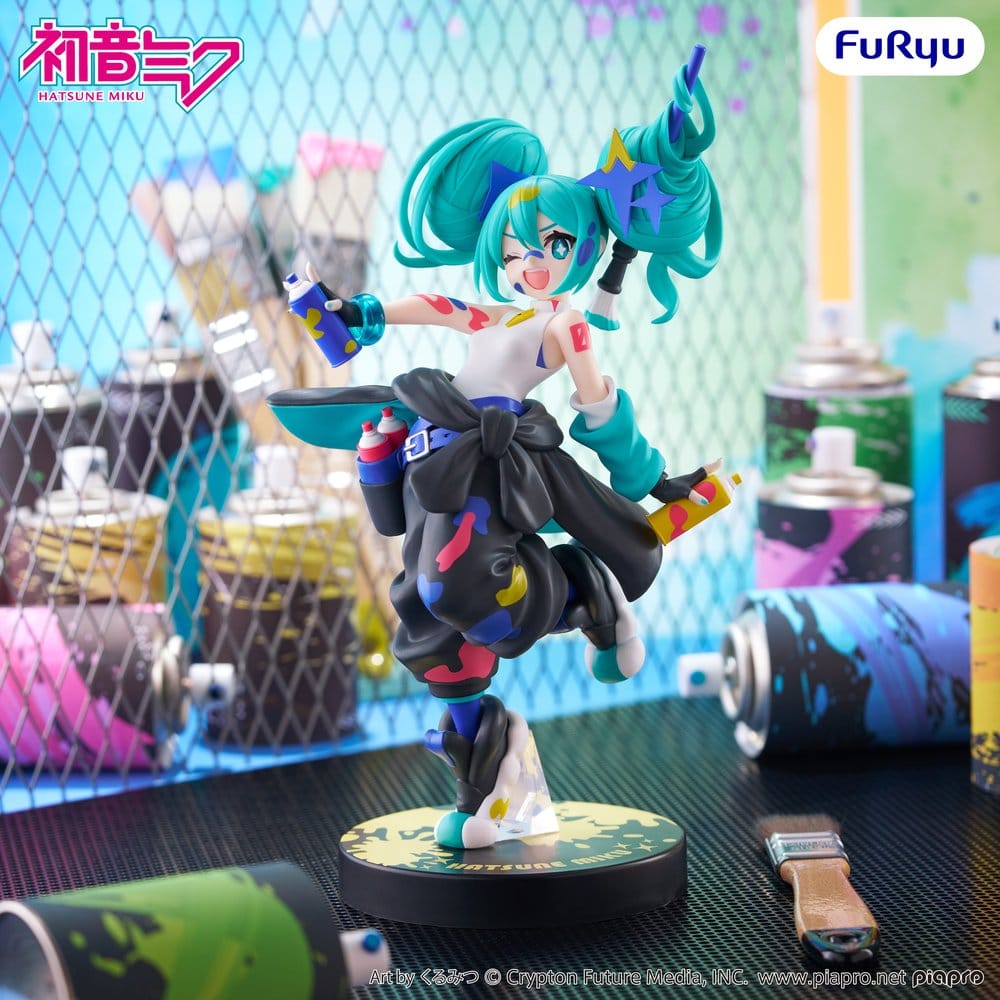 PREORDINE+ 10/2026 Hatsune Miku Muchute PVC Statue Paint Girl Another Color Ver. 23 cm