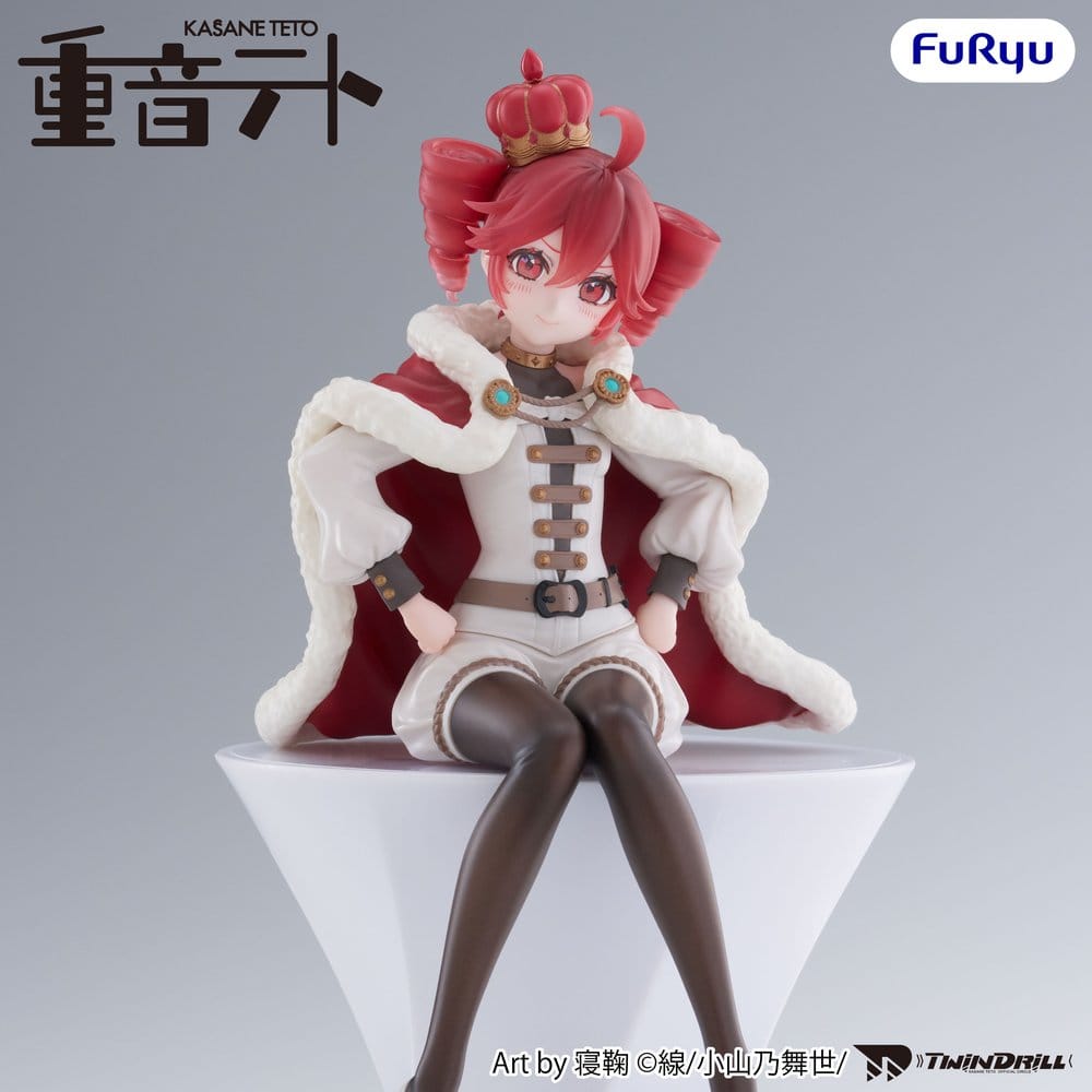 PREORDINE+ 10/2026 Vocaloid Noodle Stopper PVC Statue Kasane Teto King Ver. 15 cm