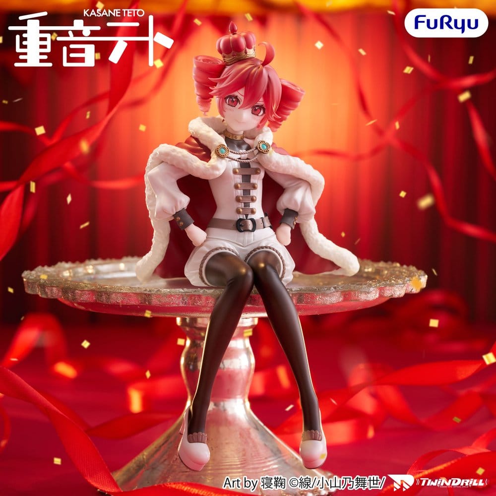 PREORDINE+ 10/2026 Vocaloid Noodle Stopper PVC Statue Kasane Teto King Ver. 15 cm