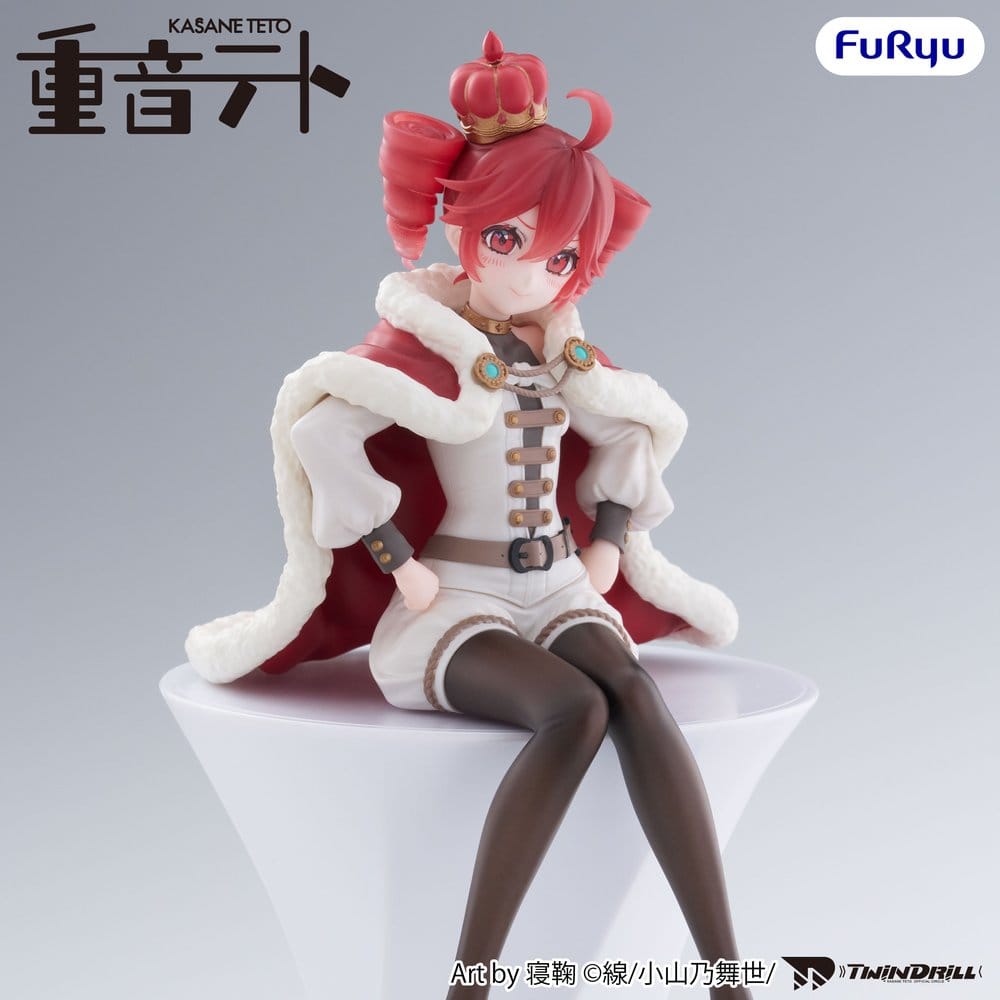 PREORDINE+ 10/2026 Vocaloid Noodle Stopper PVC Statue Kasane Teto King Ver. 15 cm