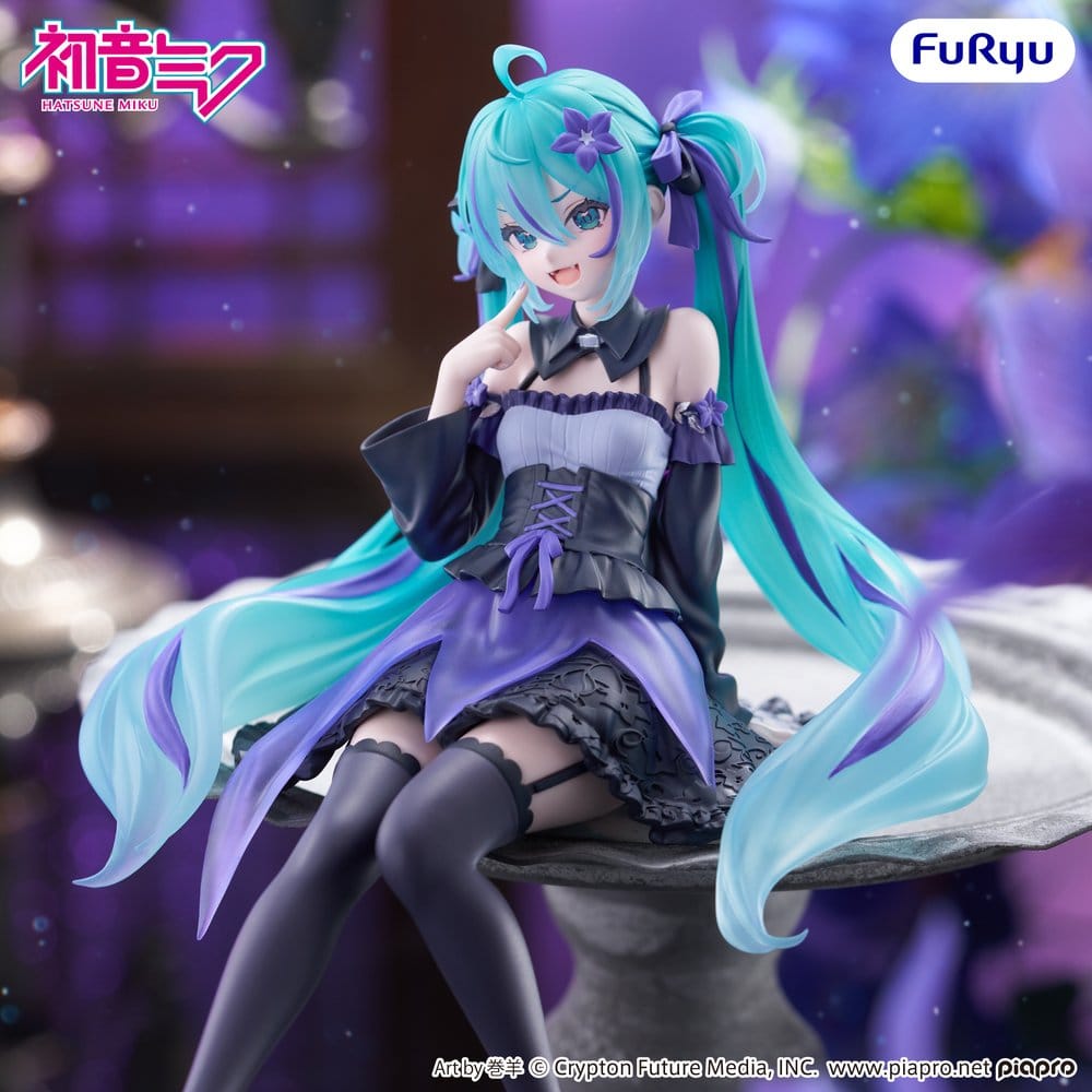 PREORDINE+ 10/2026 Hatsune Miku Noodle Stopper PVC Figure Flower Fairy Bellflower 14 cm