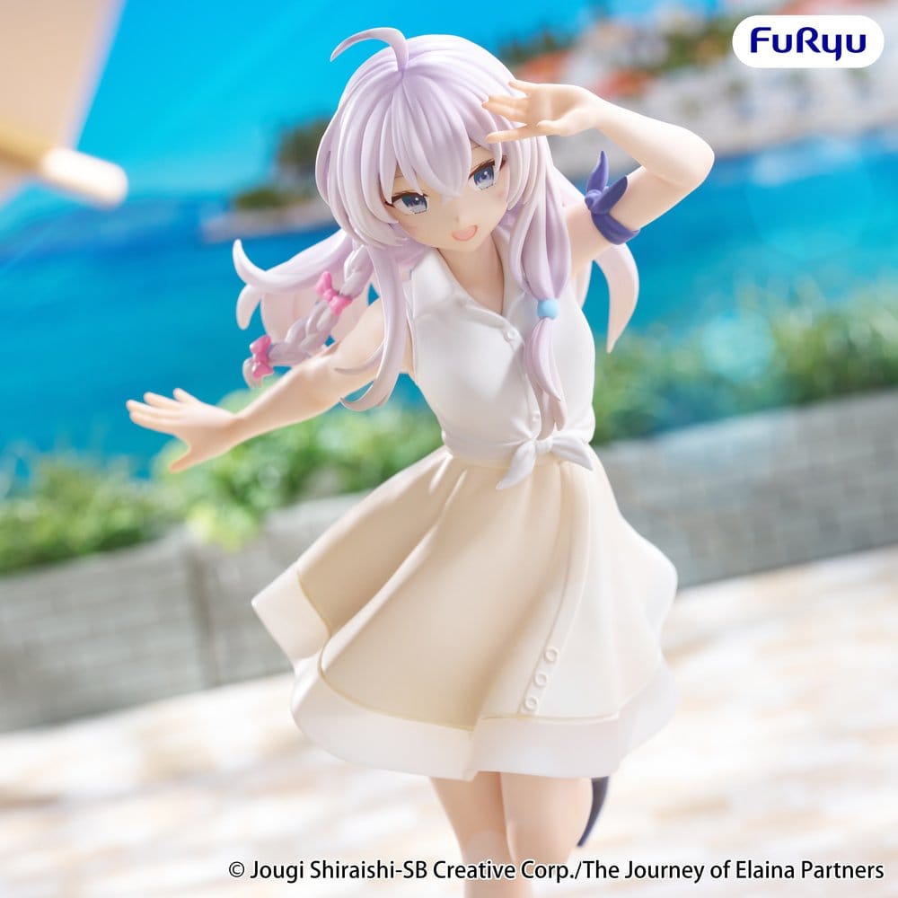 PREORDINE+ 12/2026 The Journey of Elaina Muchute PVC Figure Elaina White Ver. 20 cm