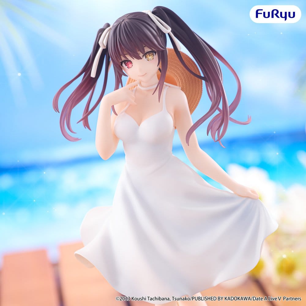 PREORDINE+ 12/2026 Date A Live Summer Dress PVC Figure Kurumi Tokisaki 21 cm