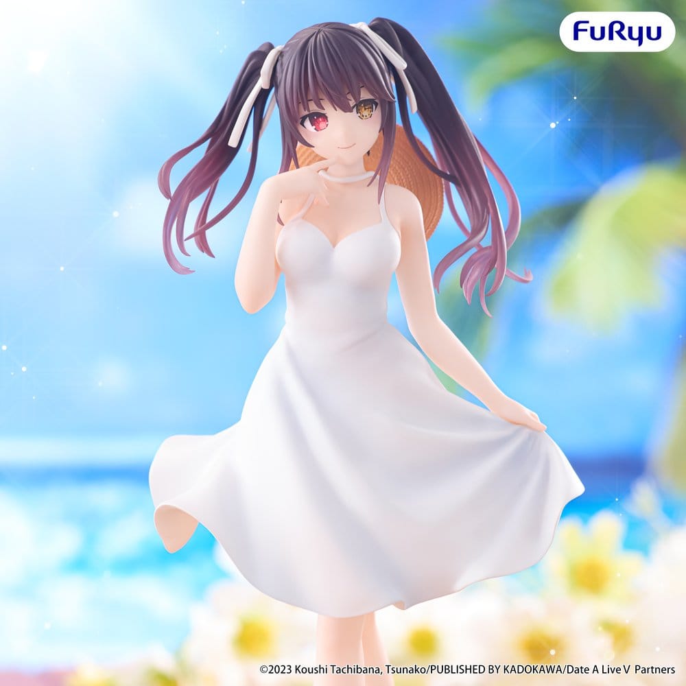 PREORDINE+ 12/2026 Date A Live Summer Dress PVC Figure Kurumi Tokisaki 21 cm