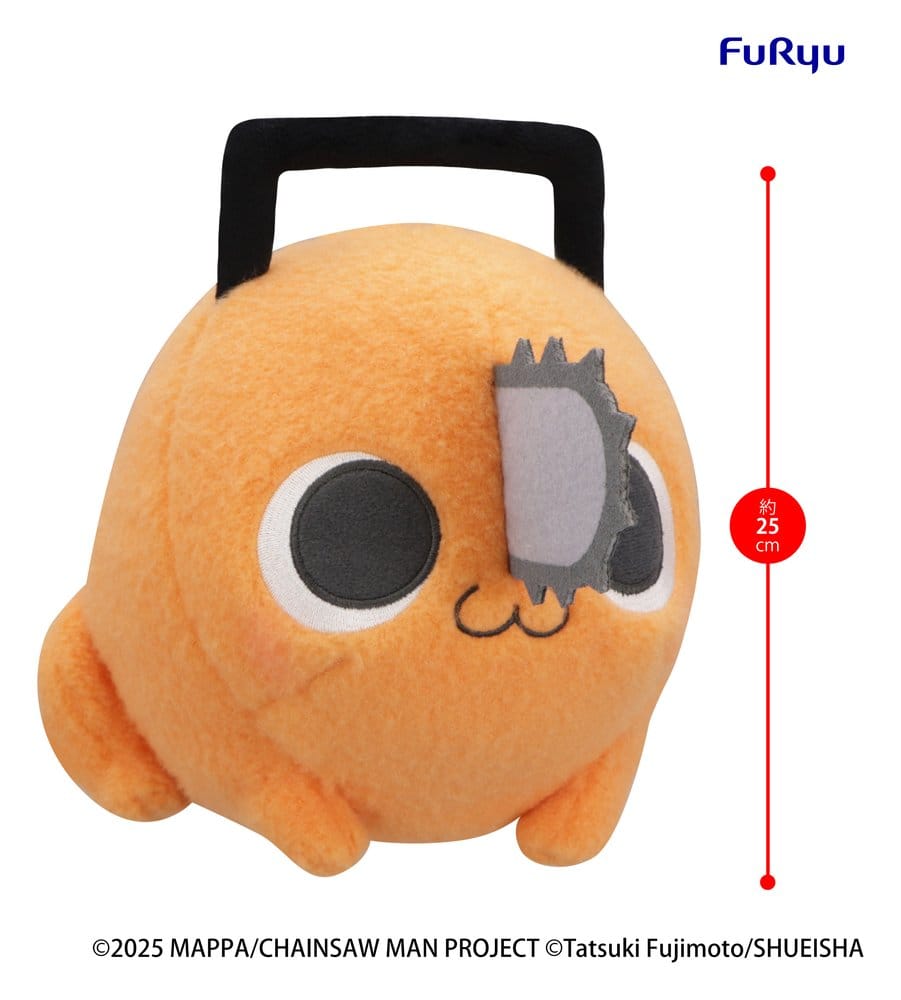 PREORDINE+ 03/2027 Chainsaw Man The Movie: Reze Arc Milky Boa Big Plush Figure Pochita A 25 cm