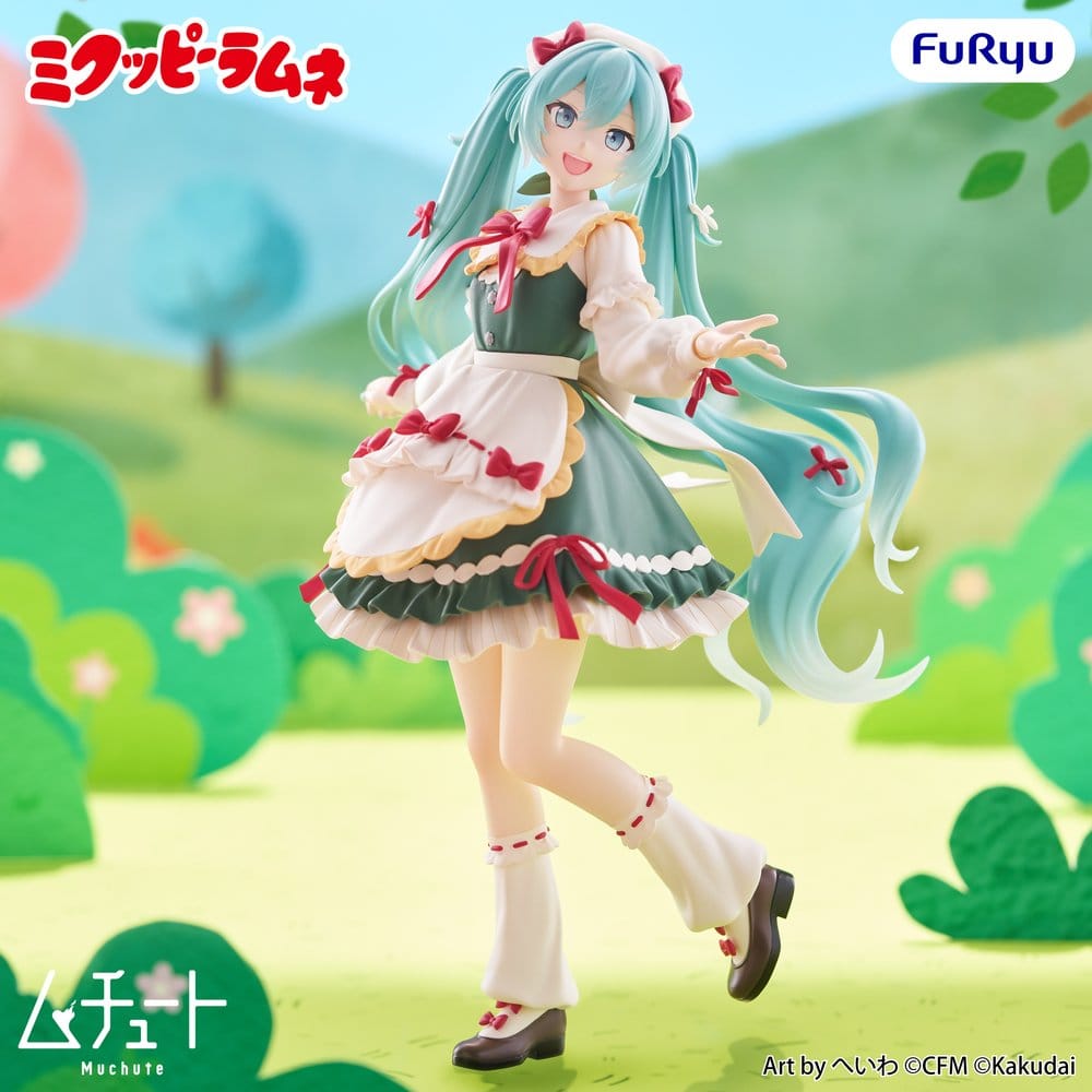 PREORDINE+ 03/2027 Mikuppy Ramune Muchute PVC Figure Mikuppy Ramune Ver. 18 cm