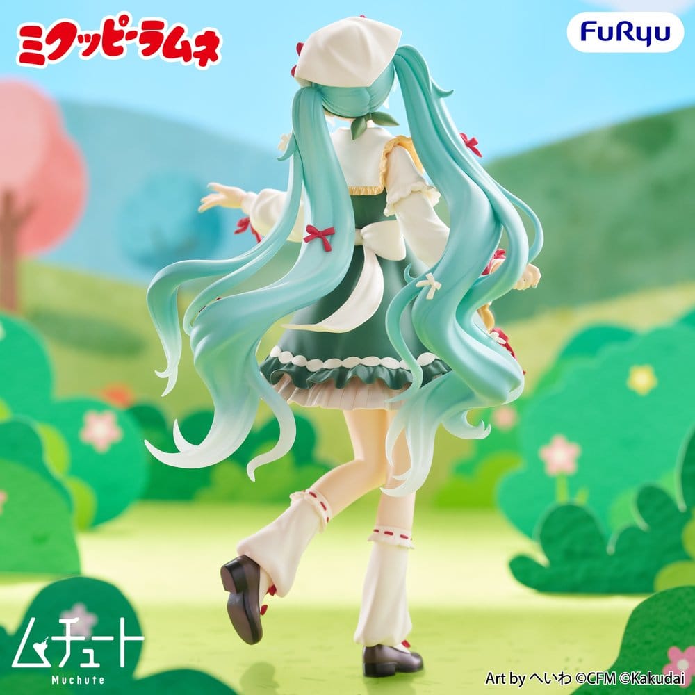 PREORDINE+ 03/2027 Mikuppy Ramune Muchute PVC Figure Mikuppy Ramune Ver. 18 cm