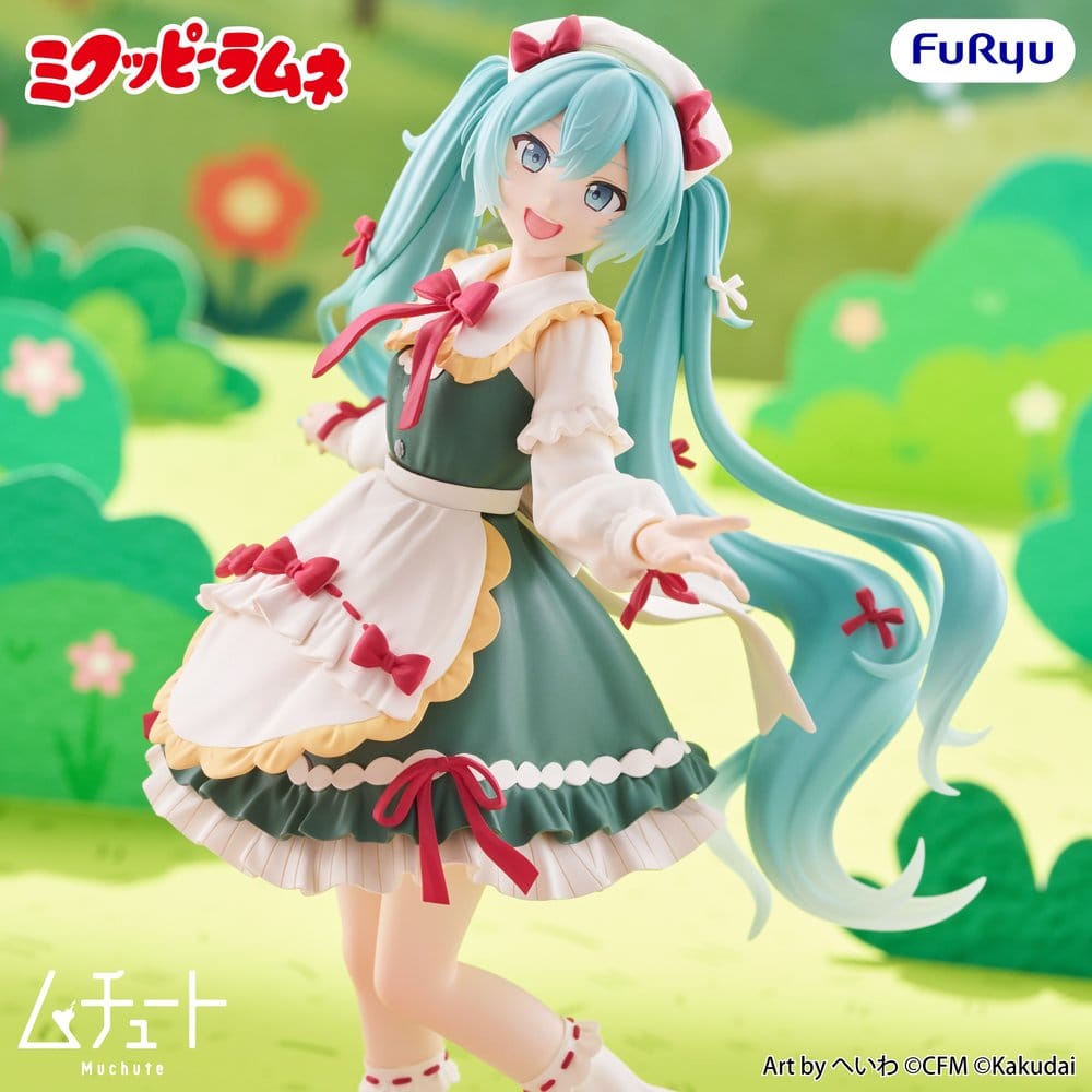 PREORDINE+ 03/2027 Mikuppy Ramune Muchute PVC Figure Mikuppy Ramune Ver. 18 cm