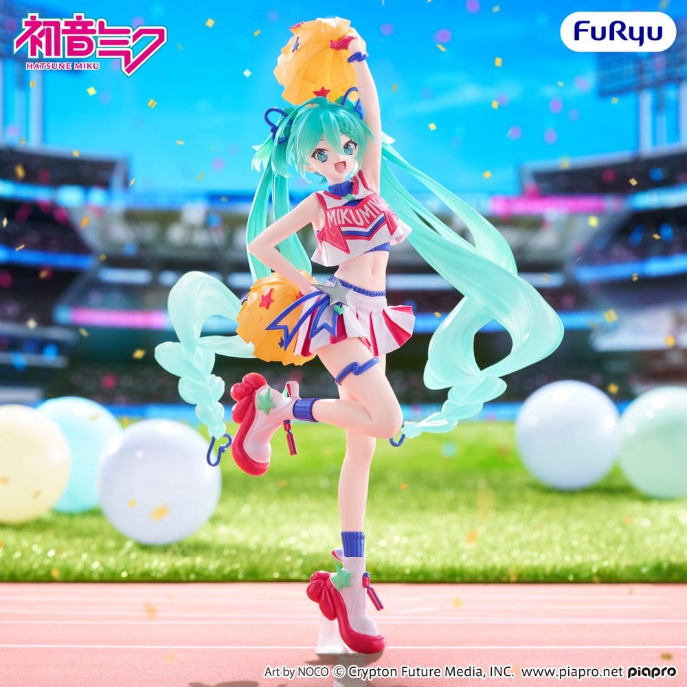 PREORDINE+ 03/2027 Hatsune Miku Muchute PVC Figure Cheerleader Ver. 22 cm