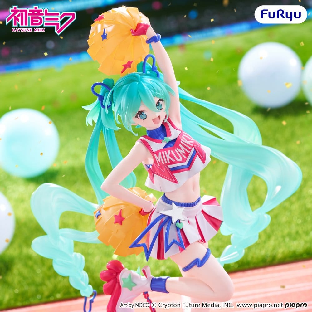 PREORDINE+ 03/2027 Hatsune Miku Muchute PVC Figure Cheerleader Ver. 22 cm