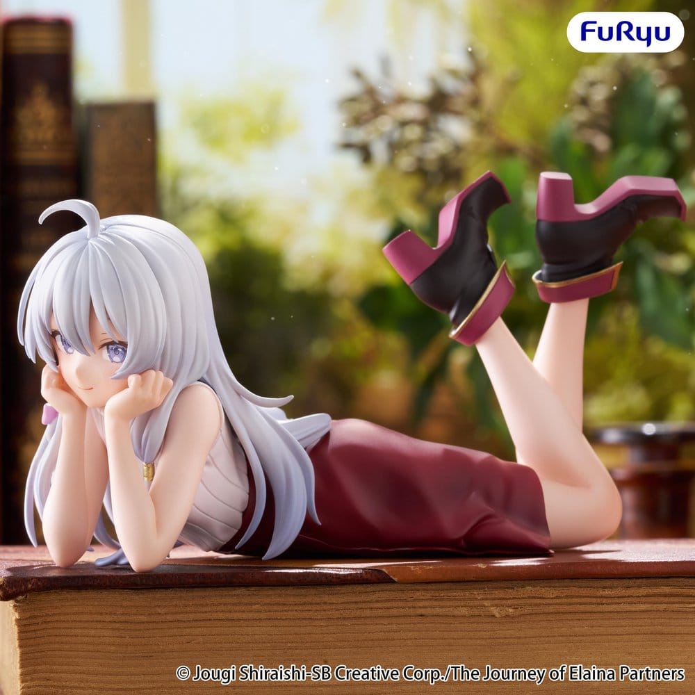 PREORDINE+ 03/2027 The Journey of Elaina Noodle Stopper PVC Figure Elaina Lying Down Ver. 11 cm