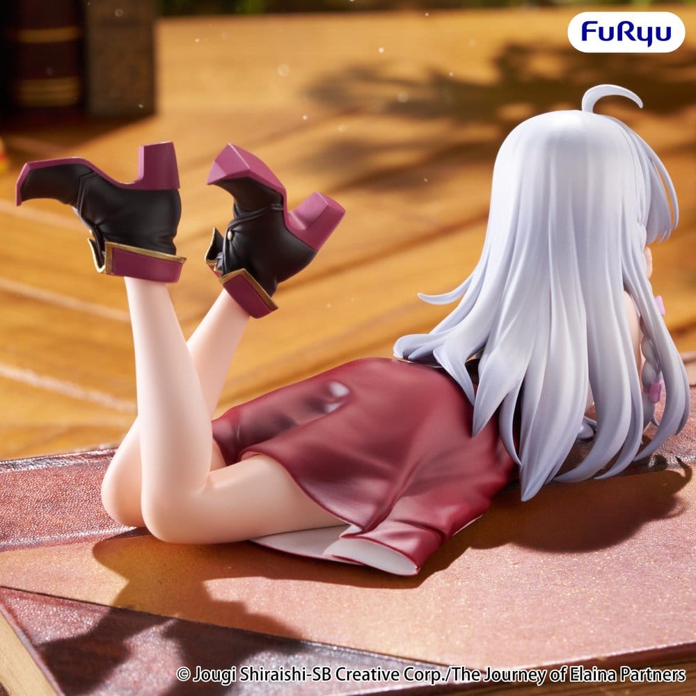 PREORDINE+ 03/2027 The Journey of Elaina Noodle Stopper PVC Figure Elaina Lying Down Ver. 11 cm