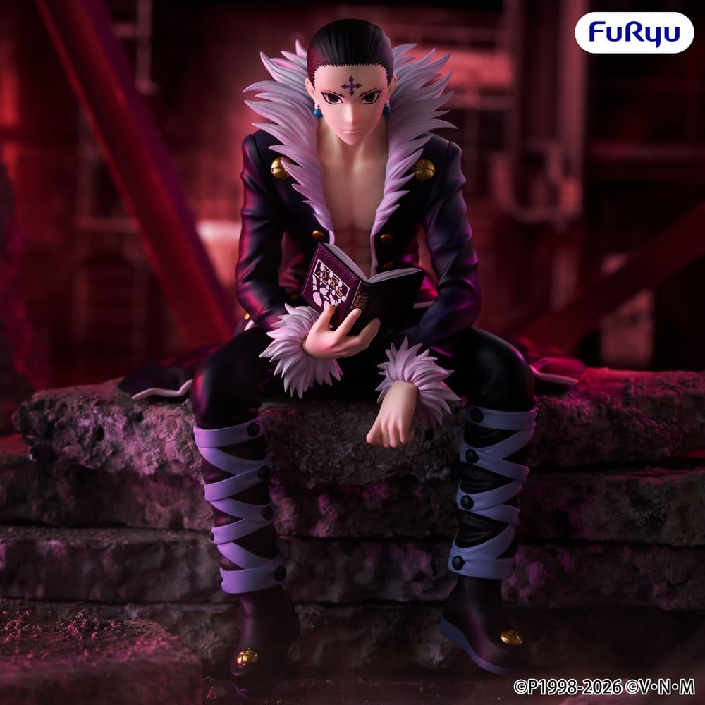 PREORDINE+ 03/2027 Hunter x Hunter Noodle Stopper PVC Figure Chrollo vol.2 14 cm