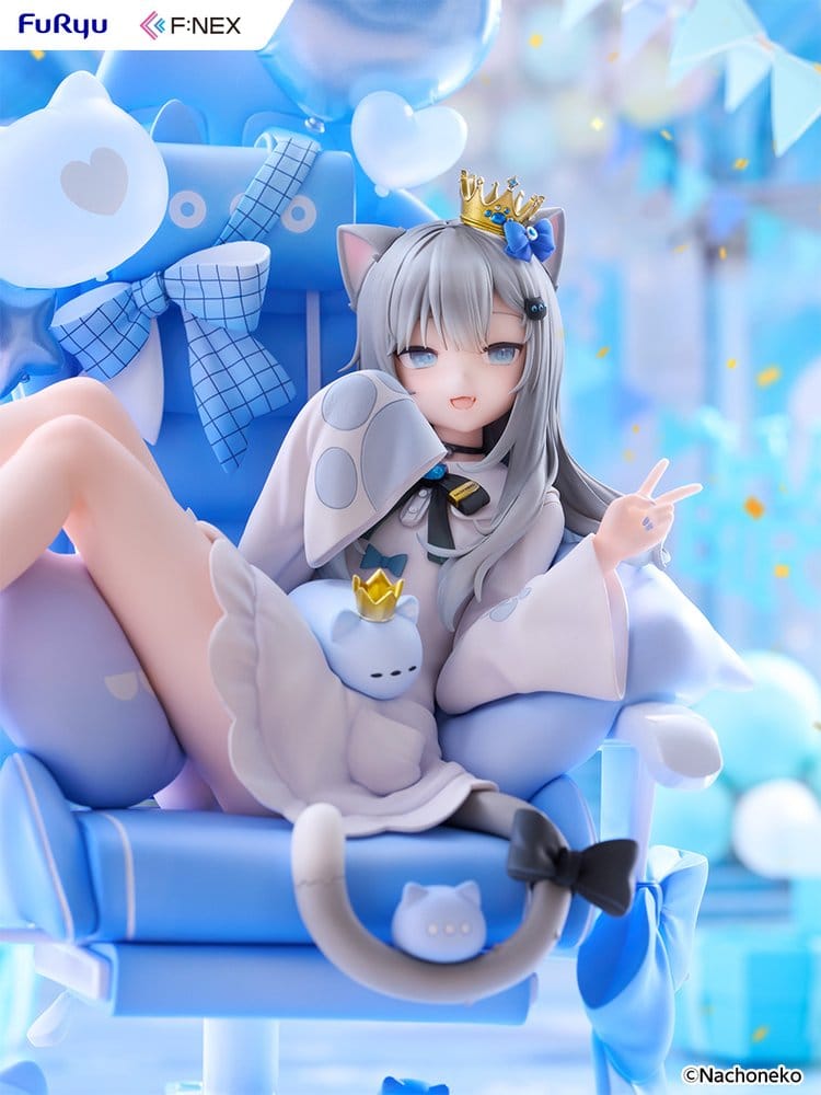 PREORDINE+ 09/2027 Virtual YouTuber F:NEX PVC Figure 1/7 Nachoneko Birthday Ver. 24 cm