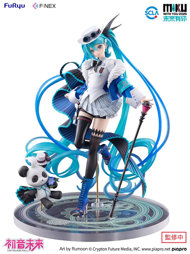PREORDINE+ 01/2027 Hatsune Miku F:NEX PVC Statue 1/7 Hatsune Miku Miku with You 2025 Ver. 25 cm