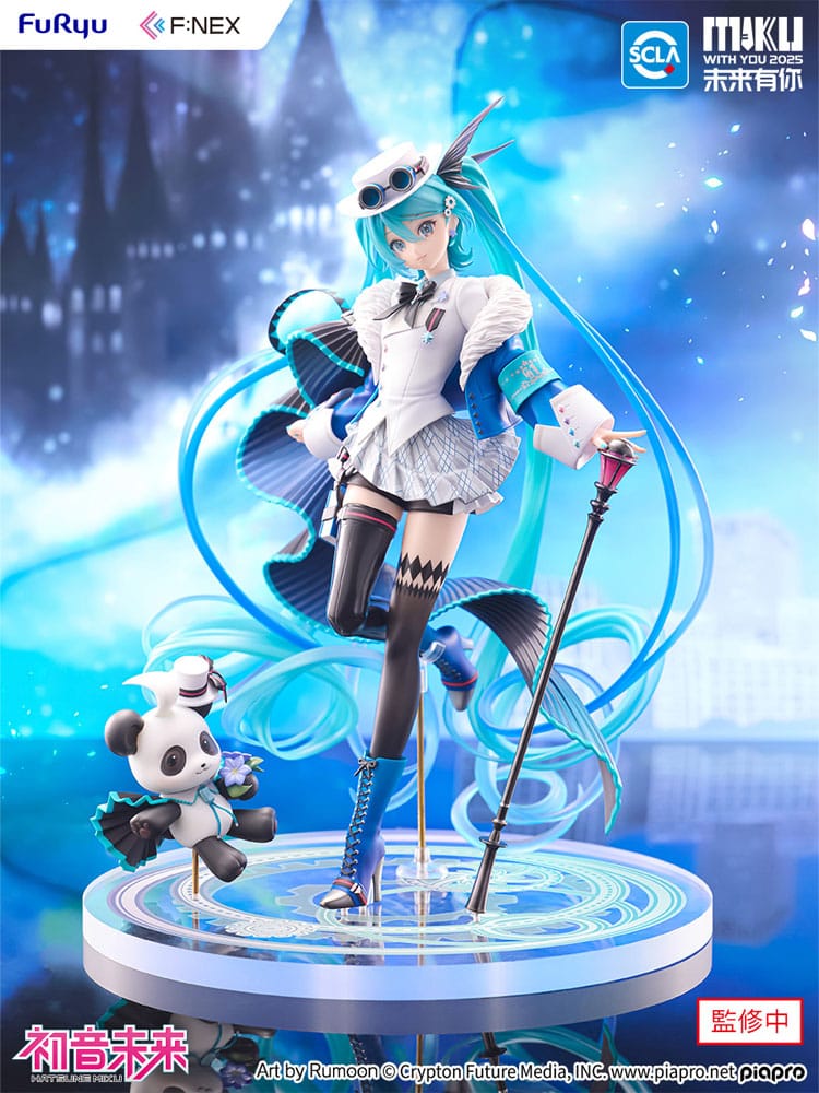 PREORDINE+ 01/2027 Hatsune Miku F:NEX PVC Statue 1/7 Hatsune Miku Miku with You 2025 Ver. 25 cm
