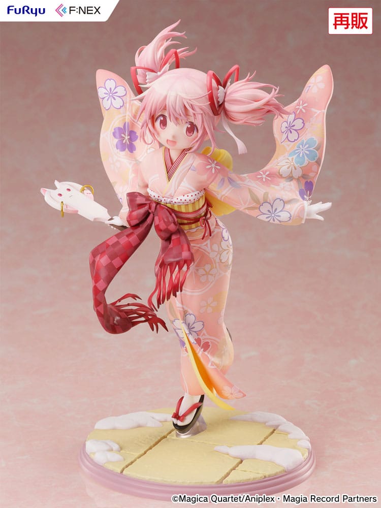 PREORDINE 04/2026 Puella Magi Madoka Magica Side Story Magia Record PVC Statue 1/7 Madoka Kaname Kimono Ver. 22 cm (PREORDINE NON CANCELLABILE)