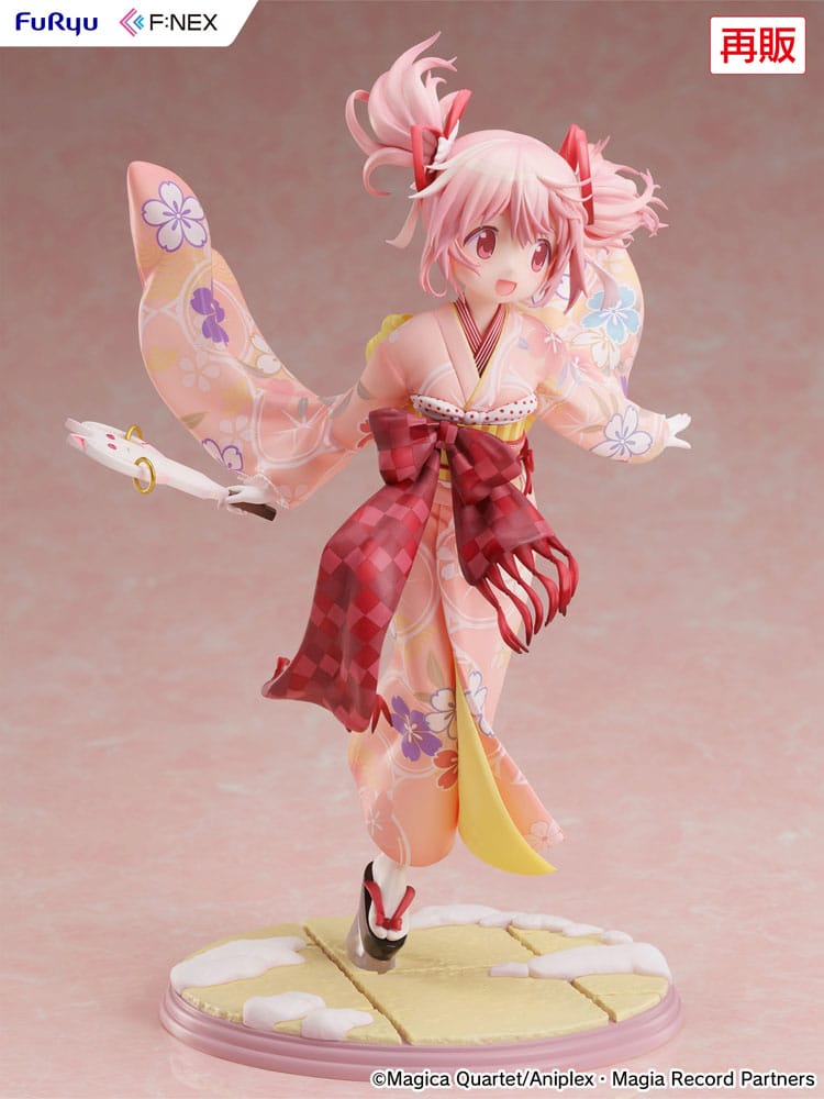 PREORDINE 04/2026 Puella Magi Madoka Magica Side Story Magia Record PVC Statue 1/7 Madoka Kaname Kimono Ver. 22 cm (PREORDINE NON CANCELLABILE)