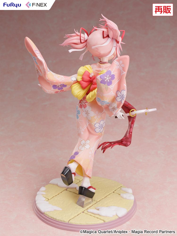 PREORDINE 04/2026 Puella Magi Madoka Magica Side Story Magia Record PVC Statue 1/7 Madoka Kaname Kimono Ver. 22 cm (PREORDINE NON CANCELLABILE)