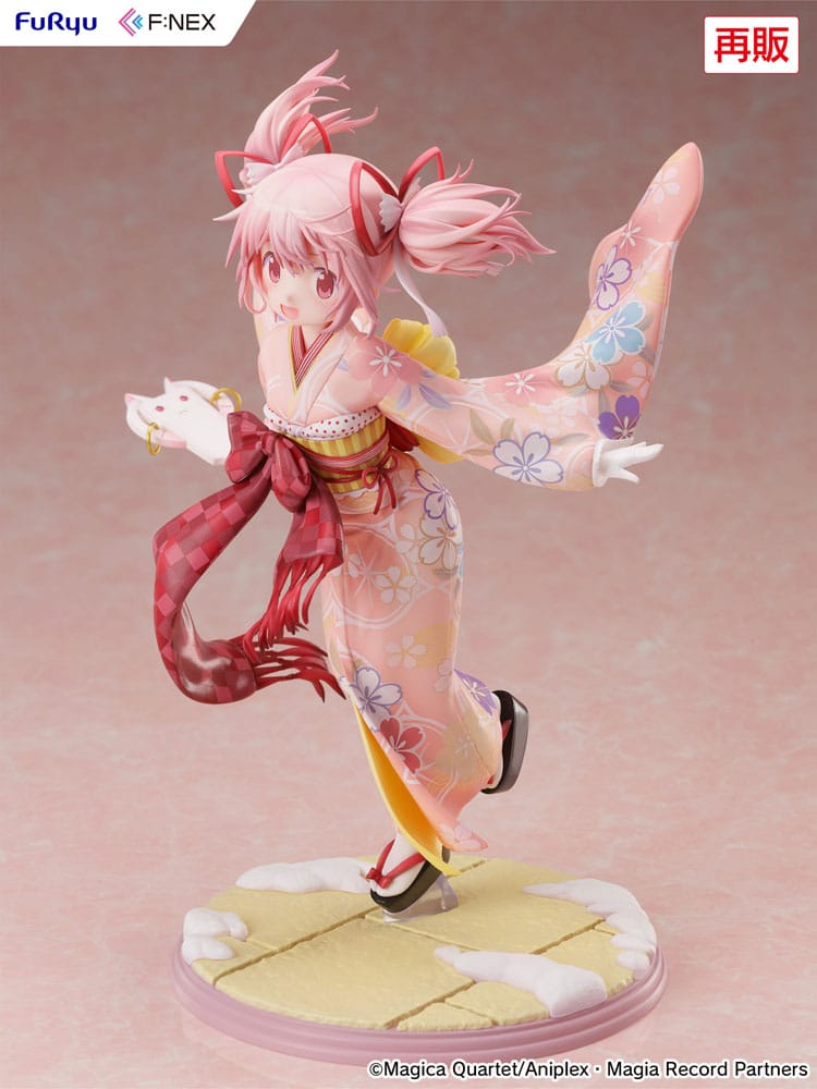 PREORDINE 04/2026 Puella Magi Madoka Magica Side Story Magia Record PVC Statue 1/7 Madoka Kaname Kimono Ver. 22 cm (PREORDINE NON CANCELLABILE)