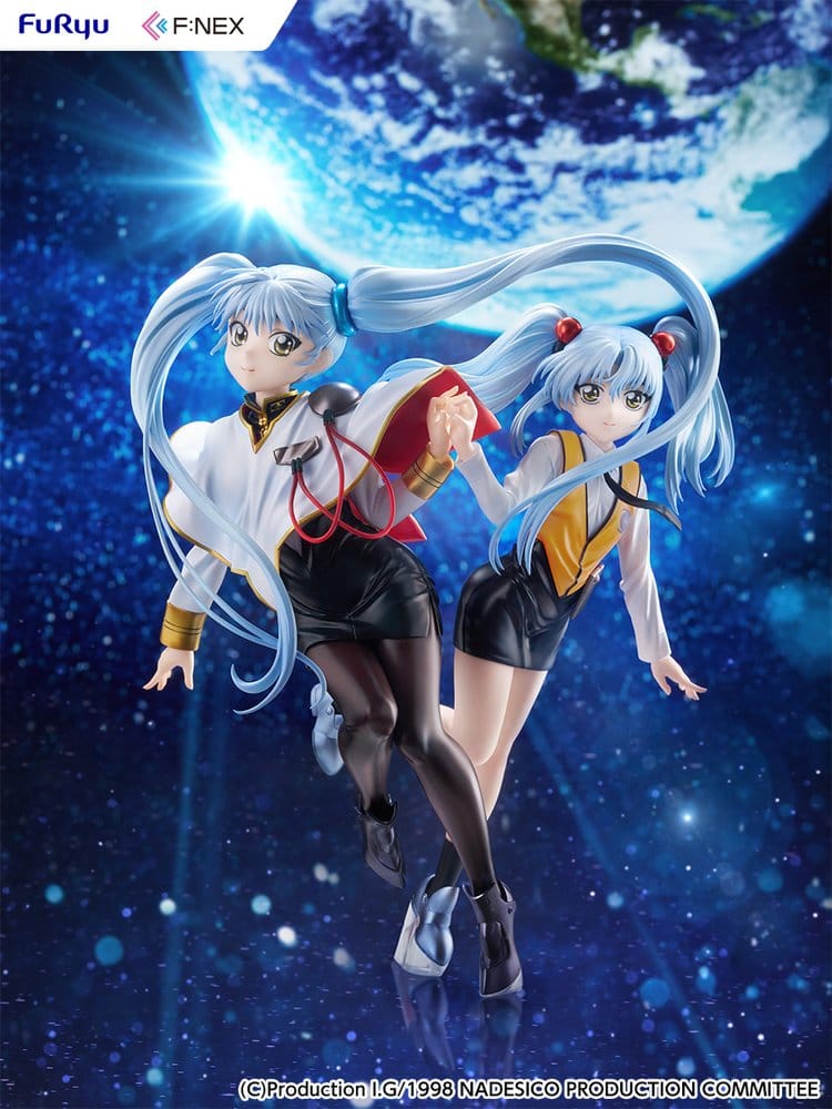 PREORDINE+ 02/2027 (NON CANCELLABILE) Nadesico the movie The prince of darkness PVC Figure 1/7 Ruri Hoshino double ruriruri Ver. 22 cm