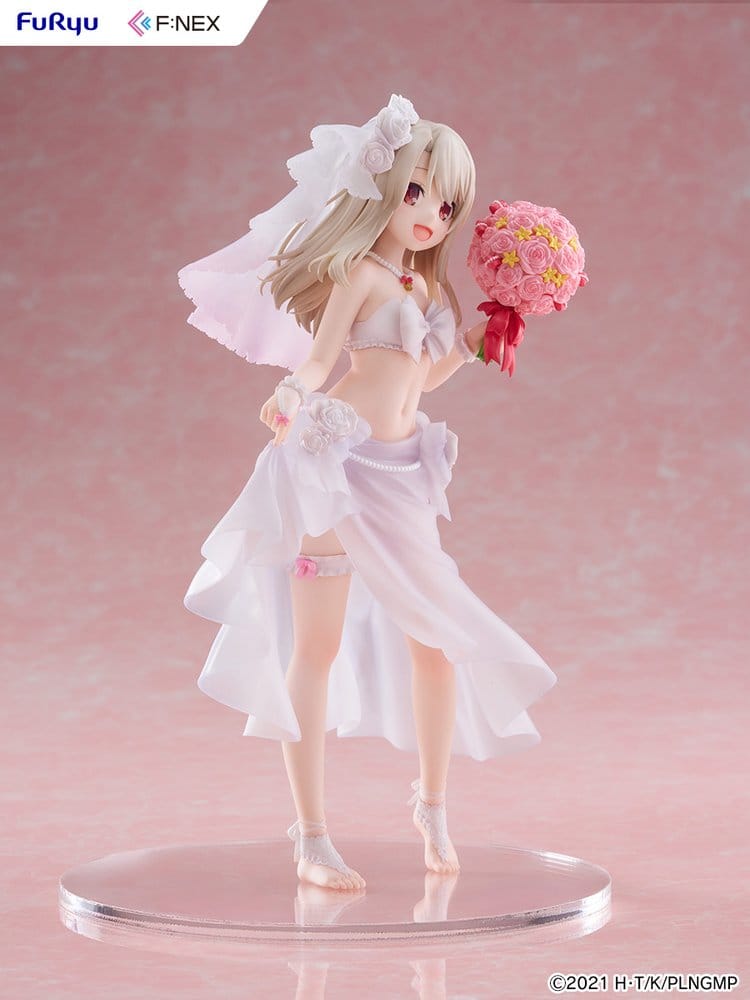 PREORDINE+ 04/2027 (NON CANCELLABILE) Fate/kaleid liner Prisma Illya: Licht - The Nameless Girl F:NEX PVC Figure 1/7 Illyasviel von Einzbern Wedding Swimsuit Ver. 21 cm
