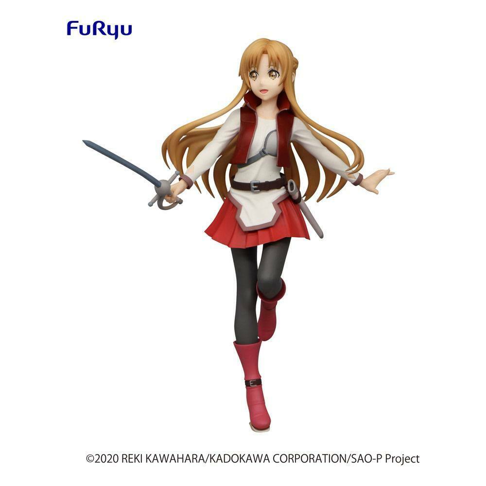 IN STOCK (Scatola Danneggiata) Sword Art Online the Movie Progressive Aria of a Starless Night SSS PVC Statue Asuna 21 cm