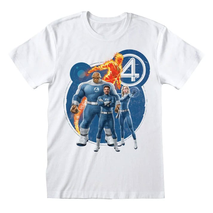 SU ORDINAZIONE Fantastic 4 T-Shirt Group Size XL
