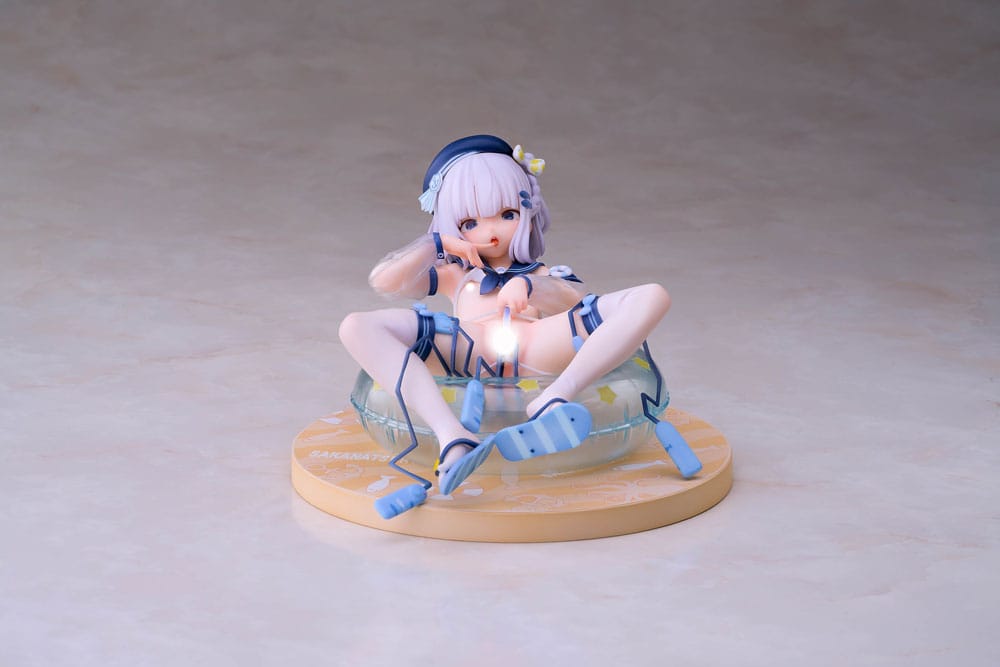 SU ORDINAZIONE Original Character PVC Statue 1/6 Fish fishing Rina Tsukasa 9 cm *PREZZO SPECIALE*