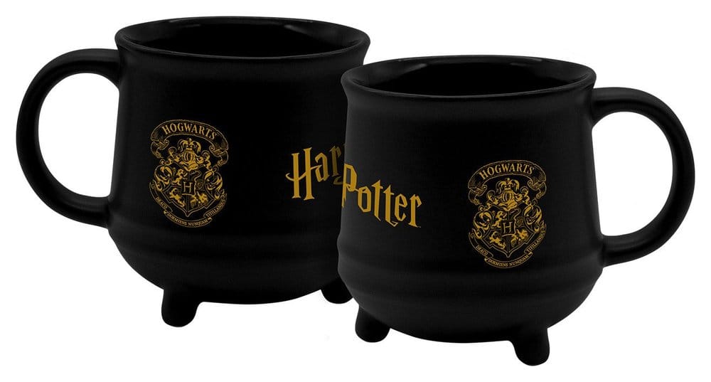 🧪 LAB | SU ORDINAZIONE Harry Potter Mug Hogwarts Crest Cauldron Design 560ml