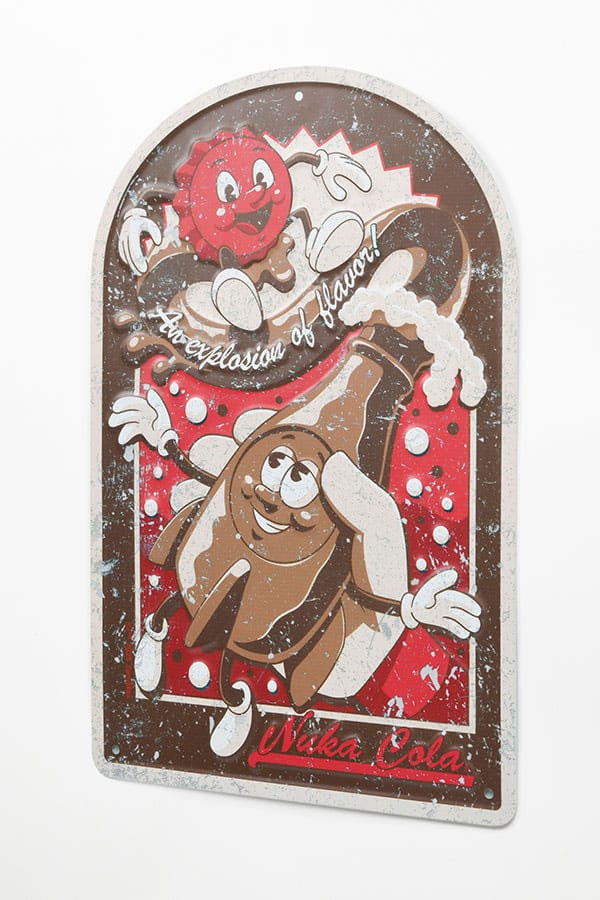 SU ORDINAZIONE Fallout Metal Sign Vintage Ad 30 x 45 cm