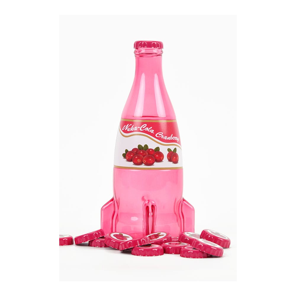 AUF BESTELLUNG gefertigte Fallout Bottle Series Replika Glasflasche & Verschluss Nuka Cola Cranberry