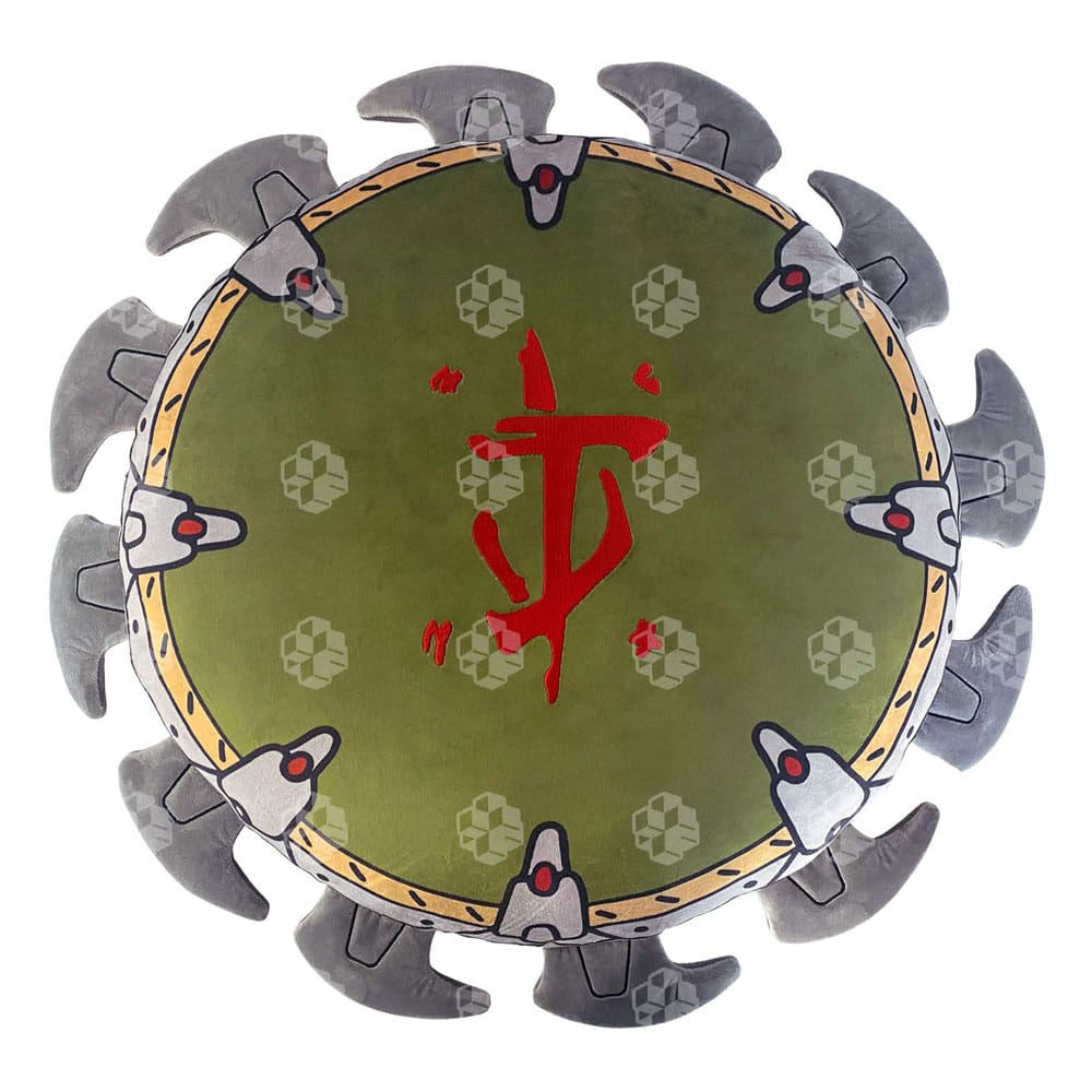 Auf Bestellung gefertigt: Doom The Dark Ages Kissenschild Säge