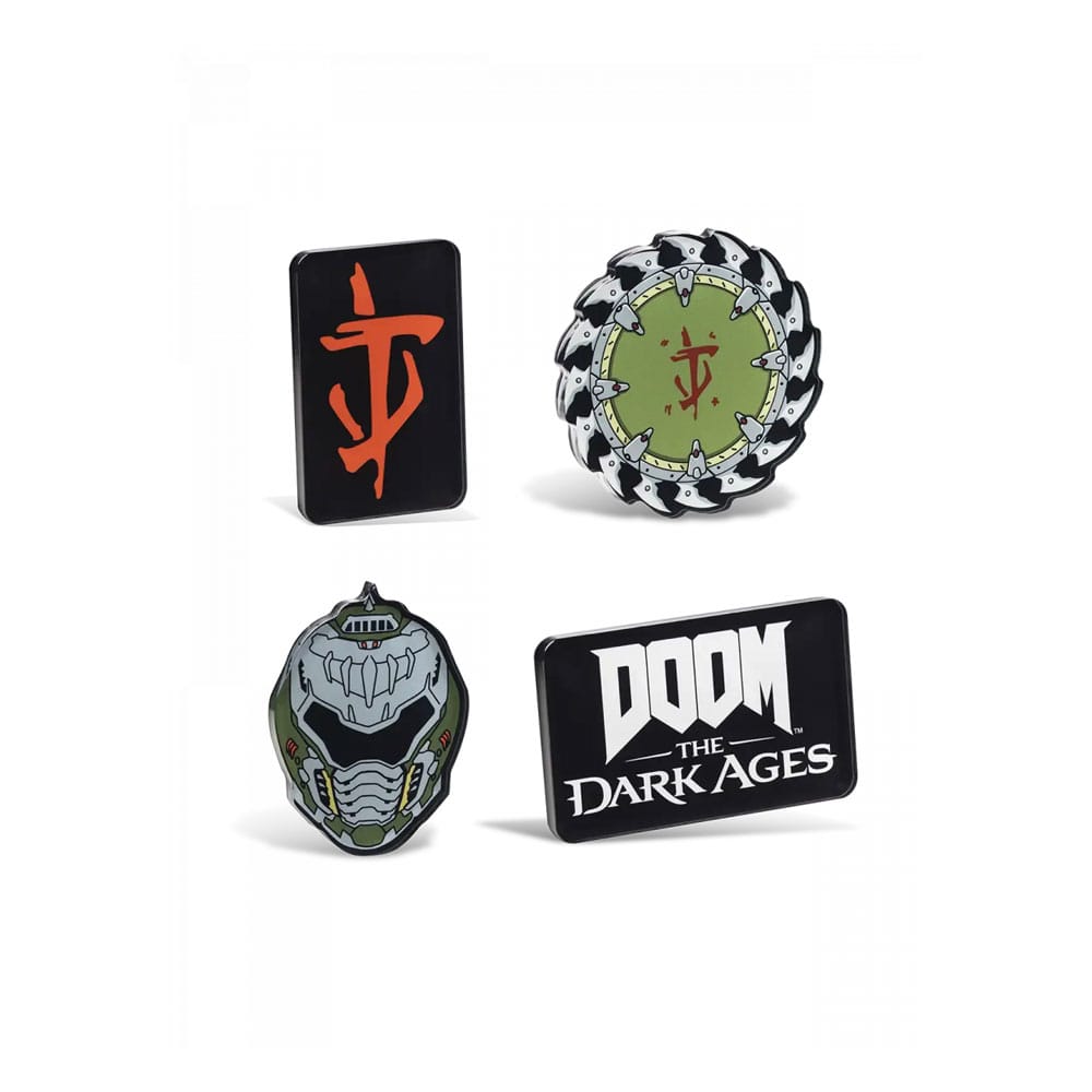 MADE TO ORDER Doom The Dark Ages Magnet Set Icons