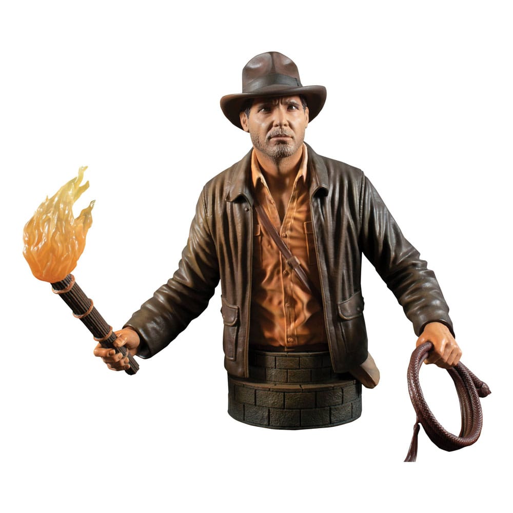 Indiana Jones: Jäger des verlorenen Schatzes Büste (auf Bestellung gefertigt) 1/6 Indiana Jones Variante SDCC 2023 Exklusiv 15 cm *SONDERPREIS* AUSVERKAUFT