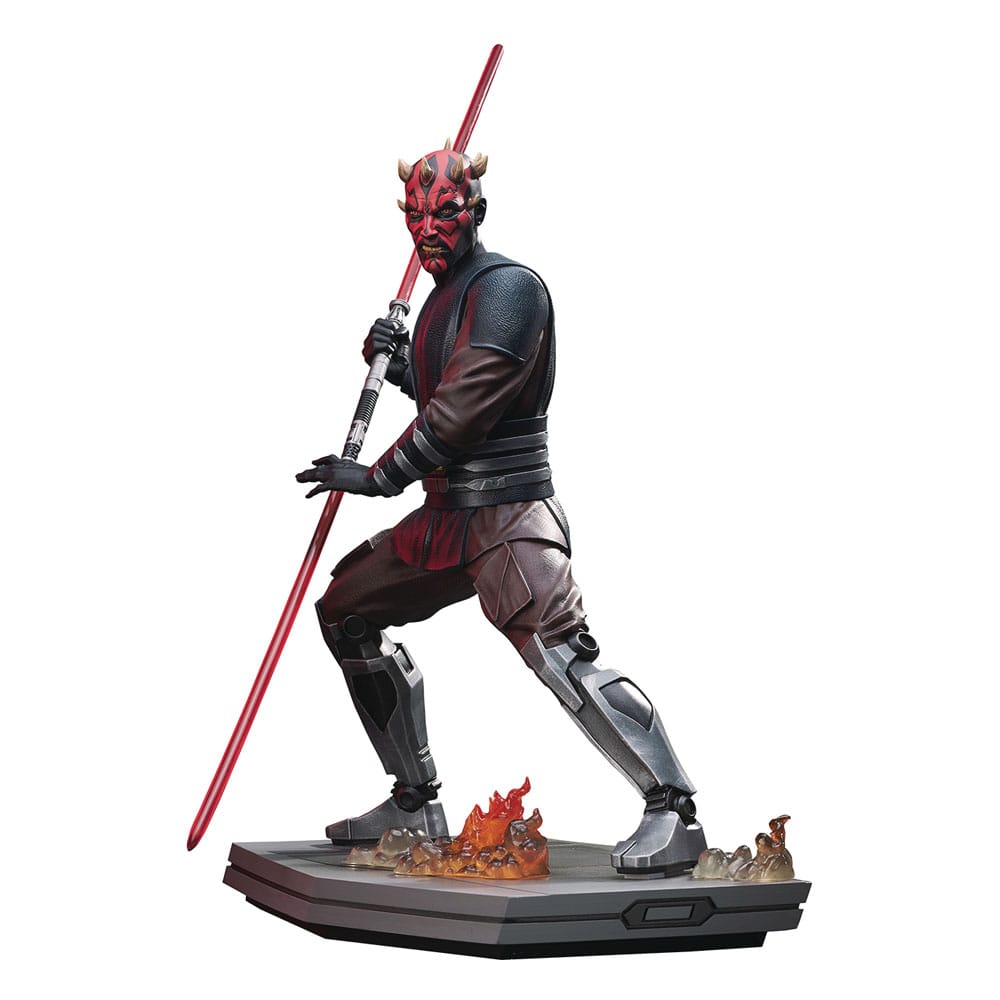 SU ORDINAZIONE Star Wars: The Clone Wars Milestones Statue 1/6 Darth Maul Web Exclusive 30 cm ESAURITO