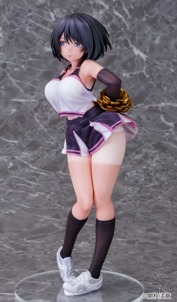 SU ORDINAZIONE Erotic Gears PVC Statue 1/6 Cheer Girl Dancing in Her Underwear Because She Forgot Her Spats 25 cm *PREZZO SPECIALE*