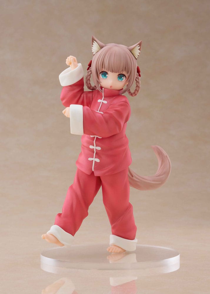 SU ORDINAZIONE My Cat Is a Kawaii Girl Palette Dress-Up Collection Statue Kinako Nyang fu Ver. 15 cm *PREZZO SPECIALE*