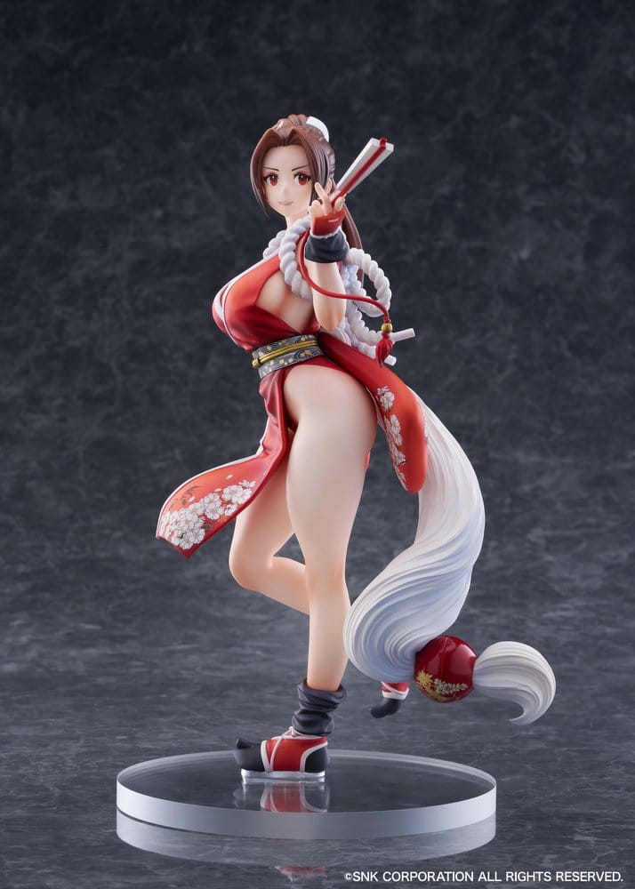 PREORDINE+ 03/2027 (NON CANCELLABILE) The King of Fighters XV PVC Figure 1/7 Mai Shiranui AmiAmi Limited Edition 26 cm