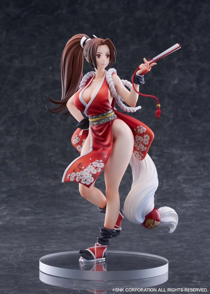 PREORDINE+ 03/2027 (NON CANCELLABILE) The King of Fighters XV PVC Figure 1/7 Mai Shiranui AmiAmi Limited Edition 26 cm