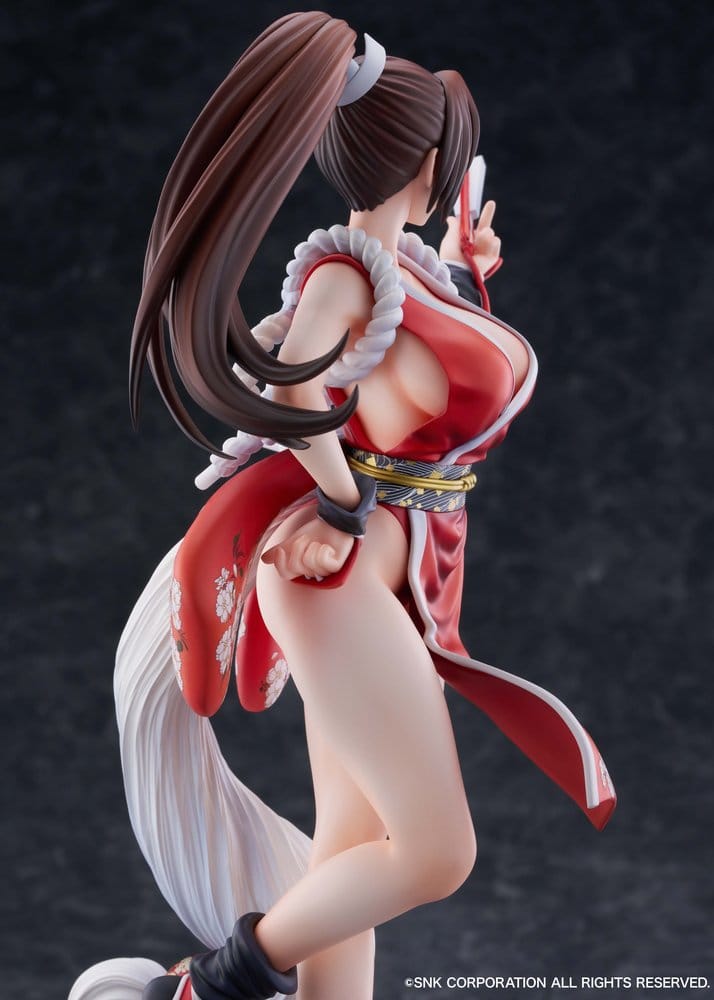 PREORDINE+ 03/2027 (NON CANCELLABILE) The King of Fighters XV PVC Figure 1/7 Mai Shiranui AmiAmi Limited Edition 26 cm