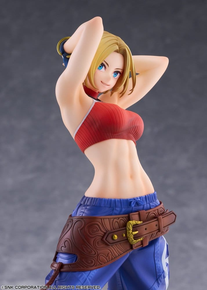 PREORDINE+ 08/2027 Fighting Girls Collection The King of Fighters XV PVC Figure 1/7 Blue Mary AmiAmi Limited Edition 26 cm