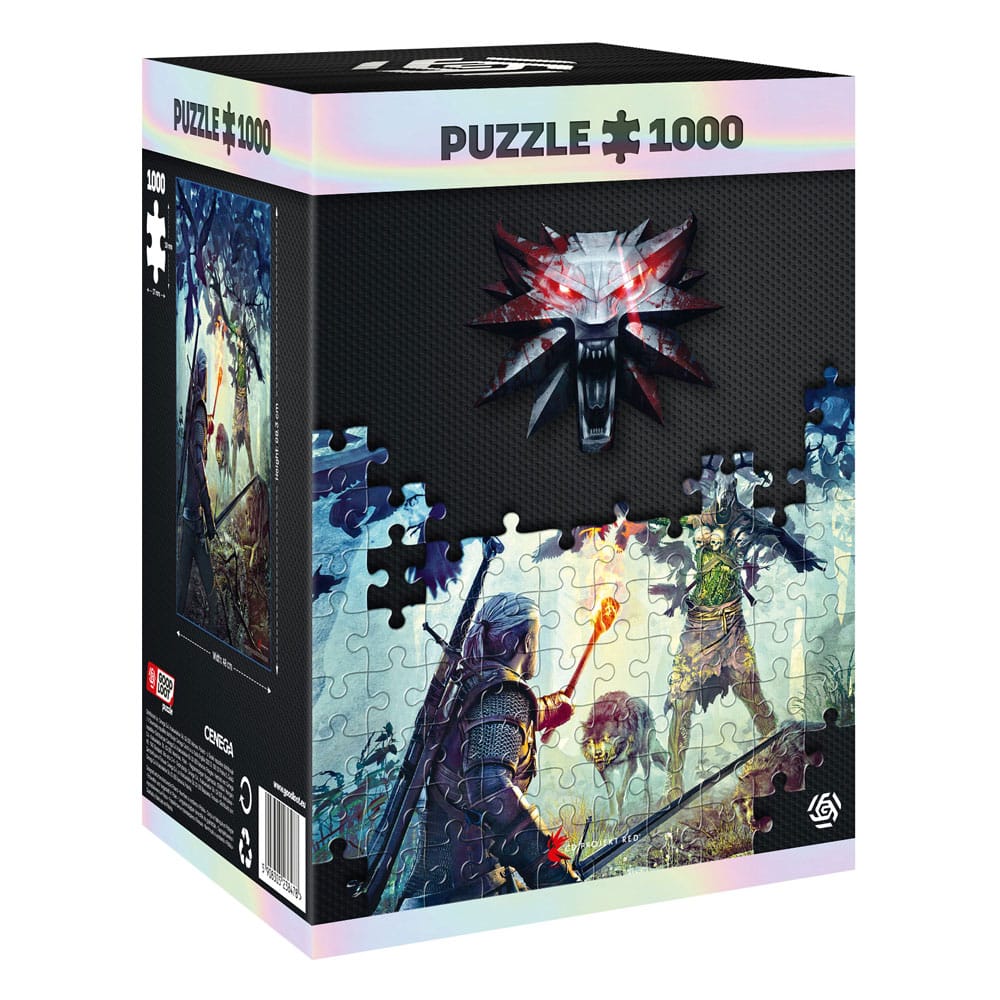 AUF BESTELLUNG gefertigtes The Witcher Premium Puzzle Leshen (1000 Teile)