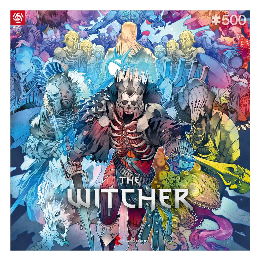 AUF BESTELLUNG gefertigtes The Witcher Gaming Puzzle Monster Faction (500 Teile)