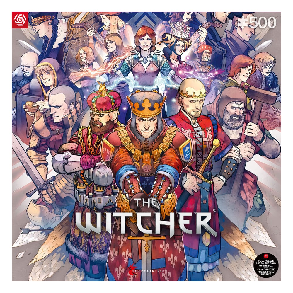 SU ORDINAZIONE The Witcher Gaming Puzzle Northern Realms (500 pieces)